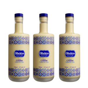 DG LICENCIAMENTOS - DBELEM - LICOR CREME PASTEL DE NATA - 700ML-01 - 3 unidades