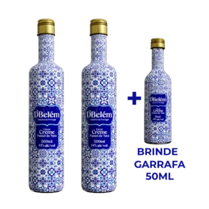 DG LICENCIAMENTOS - DBELEM - LICOR CREME PASTEL DE NATA - 500ML-01-2un mais brinde garrafa 50ml